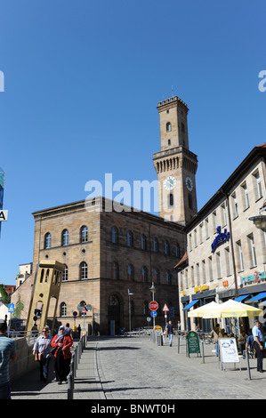 Le Rathaus à Fürth près de Nuremberg Allemagne Nürnberg Deutschland Europe Banque D'Images