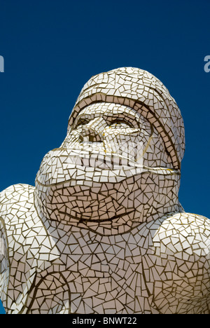 Mémorial Antarctic 100, par Jonathan Williams, Cardiff Bay, Cardiff, pays de Galles, ROYAUME-UNI. Banque D'Images