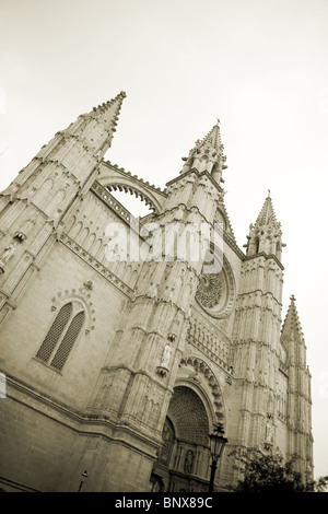 La cathédrale de Palma de Majorque Banque D'Images