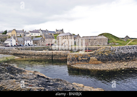 Vieux port de Portsoy et bâtiments dans Aberdeenshire Ecosse Banque D'Images