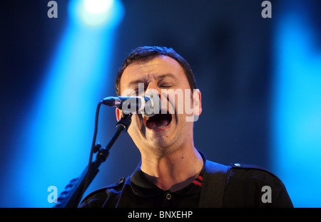 James Dean Bradfield des Manic Street Preachers Banque D'Images