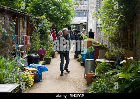 Eel Pie Island, Twickenham. Middlesex / Middx. UK. Banque D'Images