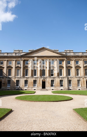 Image montre le Peckwater Quadrangle, conçu par Henry Aldrich, à Christ Church, Oxford, Angleterre.Photo:Jeff Gilbert Banque D'Images