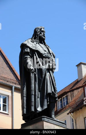 Albrecht Durer statue Nuremberg Allemagne Nürnberg Deutschland Europe Banque D'Images