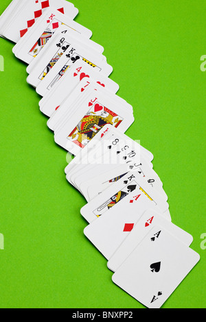 Jeu de cartes Banque D'Images