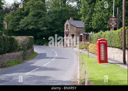 La Royal Oak house en public dans le Derbyshire Millthorpe Banque D'Images