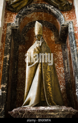 Monument au Pape Pie XII (1939-58), la Basilique Saint-Pierre, Vatican, Rome, Italie Banque D'Images