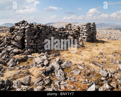 Shieling sur le sommet du Ben Alder, Ecosse Banque D'Images