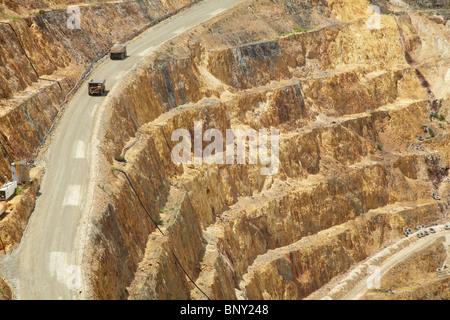 Martha Gold Mine, Waihi, Coromandel, île du Nord, Nouvelle-Zélande Banque D'Images