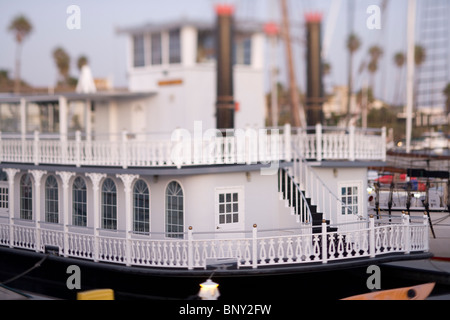 Scarlett Belle riverboat, Oxnard, Californie, États-Unis Banque D'Images