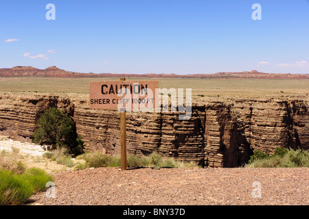 Le Parc National du Grand Canyon USA - le Little Colorado River Gorge est du canyon principal près de Cameron en Arizona Banque D'Images