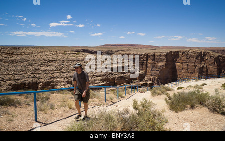 Le Parc National du Grand Canyon USA - le Little Colorado River Gorge est du canyon principal près de Cameron en Arizona Banque D'Images