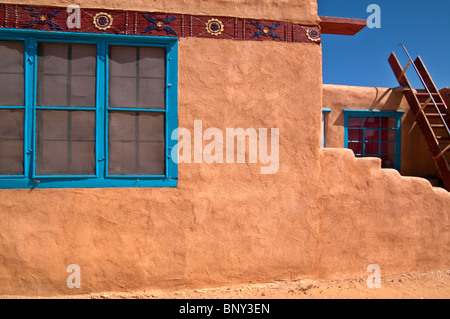 Accueil Adobe privé à Acoma Pueblo au Nouveau Mexique Banque D'Images