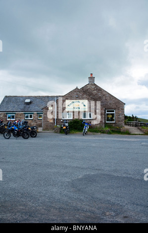 Haut Hartside Cafe, Cumbria, un bon endroit pour s'arrêter à la suite de la montée de Penrith via la route panoramique un686. Angleterre, Royaume-Uni. Banque D'Images