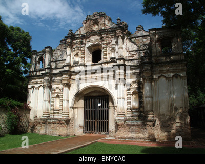 Église de San Jose el Viejo en Antigua près de Guatemala City au Guatemala Banque D'Images
