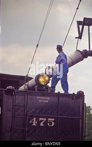 Strasbourg RR voyager à travers les paysages des terres agricoles du pays Banque D'Images