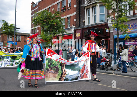 Carnaval del Pueblo - London 2010 Banque D'Images