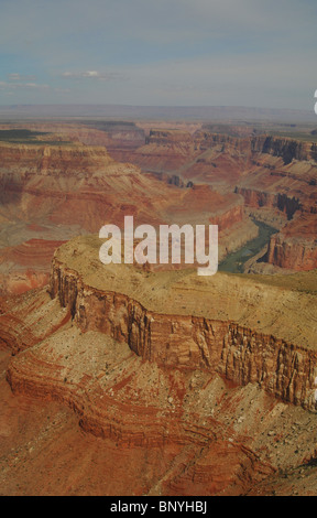 Une fantastique vue aérienne du grand canyon Banque D'Images