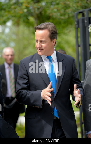 PM David Cameron annonce la grande société à l'Université Hope de Liverpool en juillet 2010. Photos par Alan Edwards www.f2images.co.uk Banque D'Images