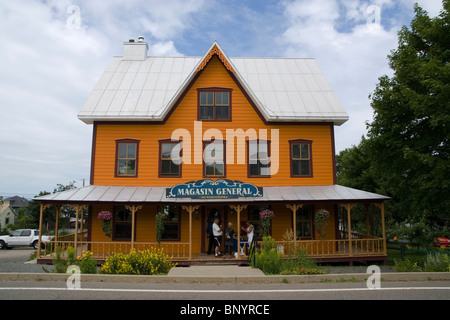 Magasin général à Kamouraska, Québec, Canada Banque D'Images