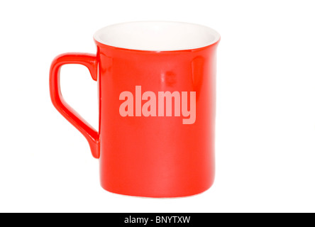Un Mug rouge Banque D'Images