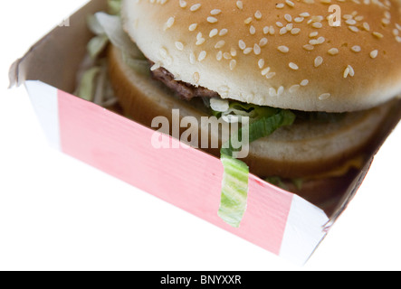 McDonald's Big Mac. Banque D'Images