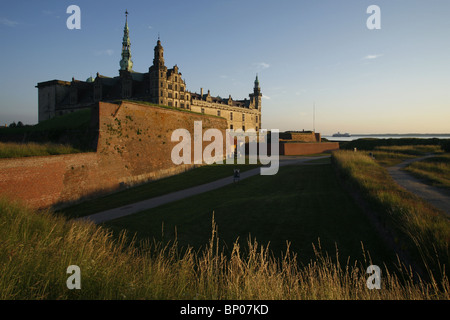 Le Château de Kronborg, Helsingør, la Nouvelle-Zélande, le Danemark Banque D'Images