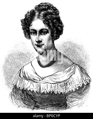 Rahel Varnhagen (1771 - 1833), écrivain germano Banque D'Images