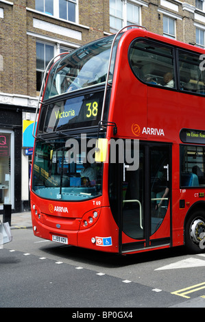 Double Decker Bus, Londres, Angleterre Banque D'Images