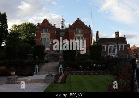 L'ancienne école de Harrow School à Harrow-on-the-Hill, Londres. Banque D'Images