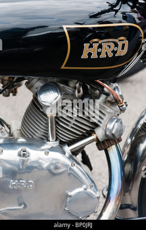 Vincent HRD Vintage 1950 series B Rapide 500cc Moto. Classic british bike Banque D'Images