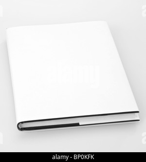 Couverture du livre blanc white Banque D'Images