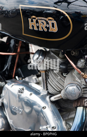 Vincent HRD Vintage 1950 series B Rapide 500cc Moto. Classic british bike Banque D'Images