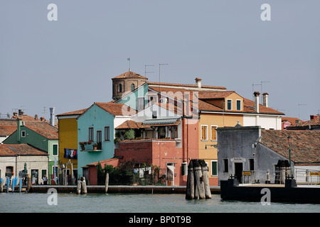 Italie, Vénétie, Venise, Burano Banque D'Images