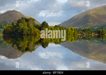 L'automne à Grasmere dans le Parc National de Lake District Cumbria, Angleterre. Banque D'Images