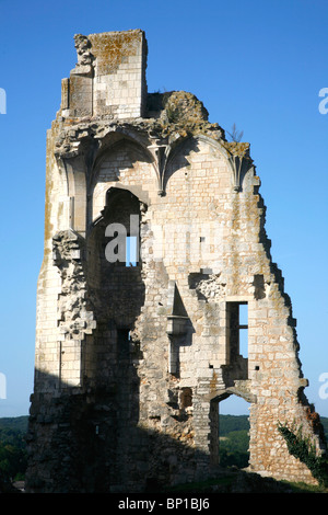 France, Poitou-Charentes, Vienne (86), Chauvigny, Eveques château Banque D'Images