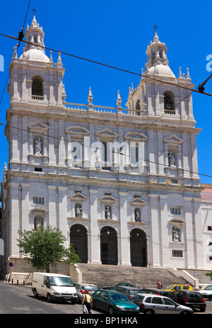 Igreja São Vicente de Fora, Lisbonne, Portugal Banque D'Images