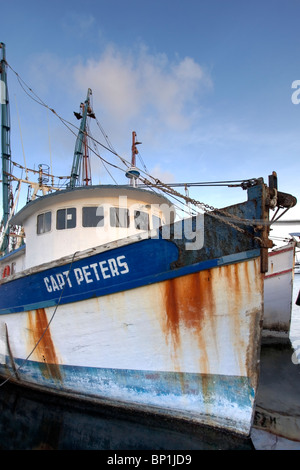 Bateau de crevettes, Key West, Floride Banque D'Images