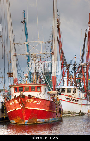 Bateau de crevettes, Key West, Floride Banque D'Images