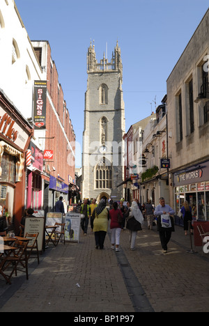 St John the Baptist Church sur Church Street, Cardiff Banque D'Images