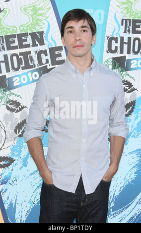 JUSTIN LONG TEEN CHOICE 2010 ARRIVANTS LOS ANGELES CALIFORNIA USA 08 Août 2010 Banque D'Images