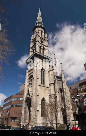 Cathédrale Saint-Jacques de tiers restants maintenant partie de pavillon Judith-Jasmin de l'UQAM, Université, St Denis, Quartier Latin, Mont Banque D'Images