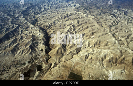 WADI KELT (courtepointe) Le désert de Judée, entre Jérusalem et Jéricho. L'ancienne route entre Jérusalem et Jéricho adopté Banque D'Images