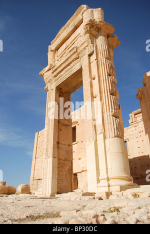 Ruines du site archéologique de Palmyre, Syrie, Asie, Tadmur Banque D'Images