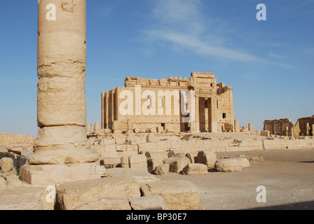 Ruines du site archéologique de Palmyre, Syrie, Asie, Tadmur Banque D'Images