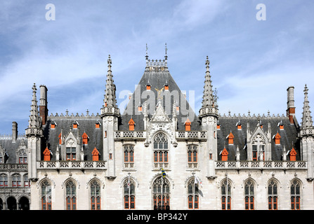 La Maison Palais Provincial, Place du marché, Bruges, Belgique Banque D'Images