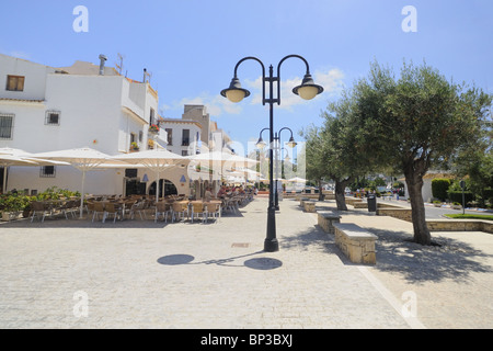 Vue sur mer Moraira Banque D'Images