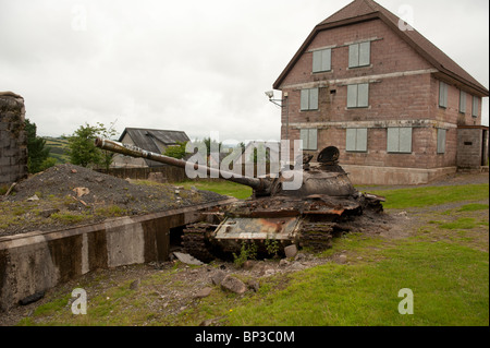 Cilieni Village : village maquette du ministère de la Défense pour la formation des soldats dans 'Combats en zones construites' [UK], OP ZB Banque D'Images