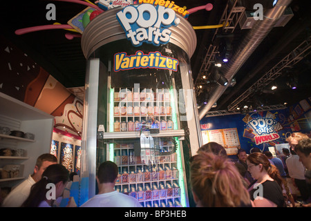 Les tartes Pop Kellogg's World store à Times Square à New York Banque D'Images