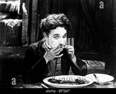 CHARLIE CHAPLIN LA RUÉE VERS L'OR (1925) Banque D'Images